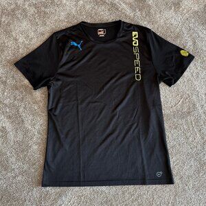 Puma Evo Speed, Black T-shirt, Large